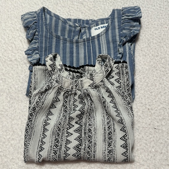2 Girls Old Navy Summer Shirts, EUC, Size 6-7 - Picture 2 of 14
